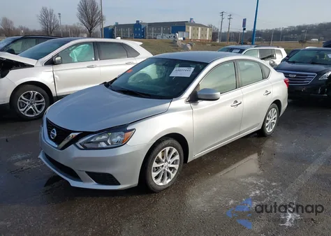 2019 Nissan Sentra Sv z USA, uszkodzony, nr VIN 3N1AB7AP2KY282432